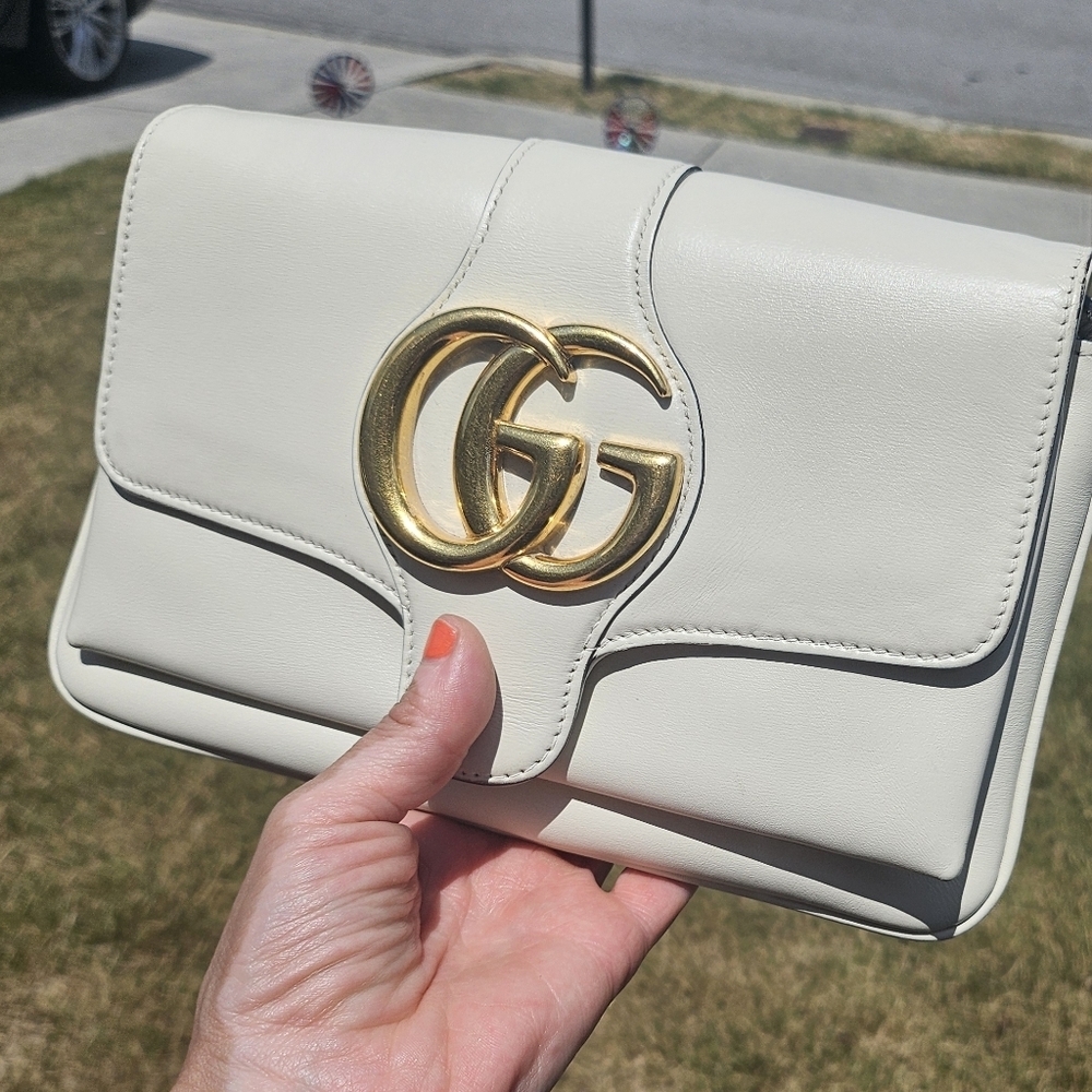 Gucci Cream Shoulder/Crossbody Bag - Picture 12 of 12